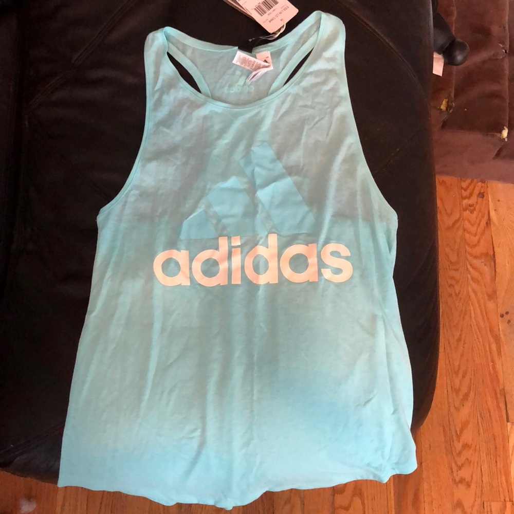 NWT. Adidas racer back tank
